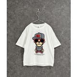 16-9オフホワイト/C | UITTG オーバーサイズTシャツ キッズ | ZI-ON