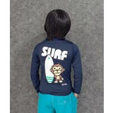 8-7ネイビー/B | UITTG ラッシュガード キッズ | ZI-ON