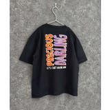 9-6ブラック/B | オーバーサイズプリントTシャツ キッズ 子供服 | ZI-ON