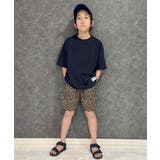 6-4ブラック×ベージュ | レオパードセットアップ SETUP キッズ | ZI-ON