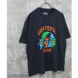 7-4チャコール | GRATEFULDEAD オーバーTシャツ メンズ | ZI-ON