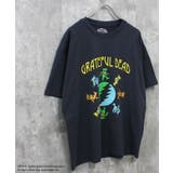 7-5チャコール | GRATEFULDEAD オーバーTシャツ メンズ | ZI-ON