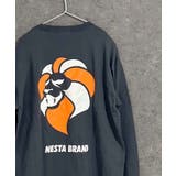 8-3チャコール/A | NESTA ロンT キッズ | ZI-ON