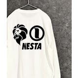 8-5オフホワイト/B | NESTA ロンT キッズ | ZI-ON