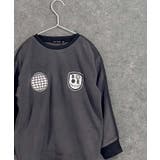 4-3チャコール | マイクロフリース BIGトレーナー キッズ | ZI-ON