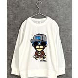 8-5オフホワイト/B | UITTG ウイッグ ミニ裏毛BIGトレーナー | ZI-ON