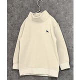 6-1G/ベージュ | POLOCHAMPS ハイネック裏起毛トレーナー キッズ | ZI-ON