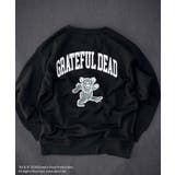 8-4ブラック/A | GRATEFULDEAD 裏起毛トレーナー キッズ | ZI-ON