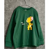 8-6D/グリーン/B | TOM&JERRY BIGロンT トム&ジェリー | ZI-ON