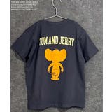 8-7チャコール/B | TOM&JERRY プリントTシャツ キッズ | ZI-ON