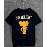 8-8ブラック/B | TOM&JERRY プリントTシャツ キッズ | ZI-ON