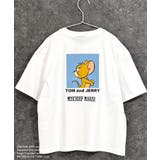 16-1オフホワイト/A | TOM&JERRY BIG T | ZI-ON