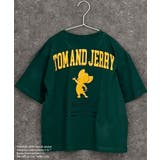 16-11D/グリーン/C | TOM&JERRY BIG T | ZI-ON