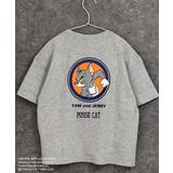 16-6杢グレー/B | TOM&JERRY BIG T | ZI-ON