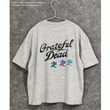 8-2杢グレー/A | GRATEFULDEAD グレイトフルデッド バックプリント | ZI-ON
