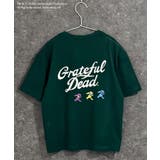 8-3D/グリーン/A | GRATEFULDEAD グレイトフルデッド バックプリント | ZI-ON