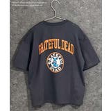 8-7チャコール/B | GRATEFULDEAD グレイトフルデッド バックプリント | ZI-ON