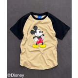 8-4ベージュ×ブラック/A | MICKEY MOUSE ミッキー | ZI-ON