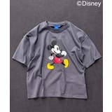 8-4チャコール/A | MICKEY MOUSE ミッキーBIG | ZI-ON