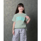 6-1ミント/A | 短丈ドロストT キッズ 子供服 | ZI-ON