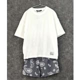 8-5ホワイト×チャコール/C | DRYメッシュ セットアップ SETUP | ZI-ON