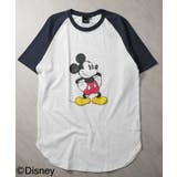 8-1オフホワイト×ネイビー/A | MICKEY MOUSE ミッキー | ZI-ON