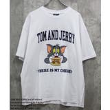16-9オフホワイト/C | TOM&JERRY プリント BIG | ZI-ON