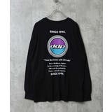 16-4ブラック/A | DDP プリント長袖Tシャツ メンズ | ZI-ON