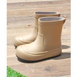 16-15ベージュ/C新作厚底風タイプ | 新入荷、厚底風レインブーツ 長靴 キッズ | ZI-ON