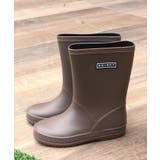 16-4ブラウン/A | 新入荷、厚底風レインブーツ 長靴 キッズ | ZI-ON