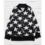 8-7ブラック/星柄 | キッズ 子供服 裏起毛 | ZI-ON