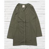 6-5カーキ | キッズ 子供服 カーデ | ZI-ON