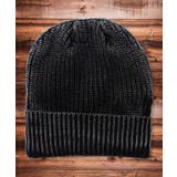 3-3ブラック | キッズ ニットキャップ ニット帽子 | ZI-ON