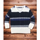 16-12ブラックミックス | キッズ ニット セーター | ZI-ON