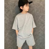 8-1杢グレー | キッズ セットアップ 上下セット | ZI-ON