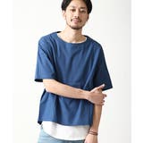 BLUE | Tシャツ メンズ カットソー | ZIP CLOTHING STORE