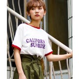 A094WHITE×RED | Tシャツ メンズ クルーネック | ZIP CLOTHING STORE