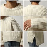 クルーネックニット メンズ セーター | ZIP CLOTHING STORE | 詳細画像3 