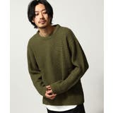 6KHAKI | クルーネックニット メンズ セーター | ZIP CLOTHING STORE