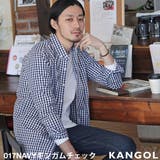 KANGOL ボタンダウンシャツ メンズ | ZIP CLOTHING STORE | 詳細画像1 