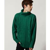 15F/GREEN | ニット セーター メンズ | ZIP CLOTHING STORE