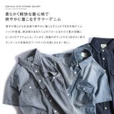 ワークシャツ メンズ デニムシャツ | ZIP CLOTHING STORE | 詳細画像4 