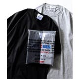 4GRAY/BLACK | Tシャツ メンズ Tee | ZIP CLOTHING STORE