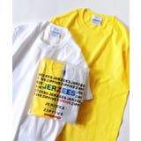 8WHITE/YELLOW | Tシャツ メンズ Tee | ZIP CLOTHING STORE