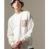 1092WHITE×BEIGE | Tシャツ メンズ カットソー | ZIP CLOTHING STORE