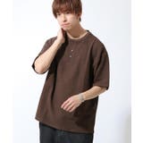 H-BROWN | Tシャツ メンズ カットソー | ZIP CLOTHING STORE