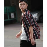 17WINE×BLKストライプ | カジュアルシャツ メンズ シャツ | ZIP CLOTHING STORE