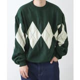 GREEN | セーター メンズ ニット | ZIP CLOTHING STORE