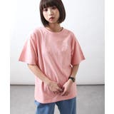 ピンク/WHITE | Tシャツ メンズ 半袖Tシャツ | ZIP CLOTHING STORE