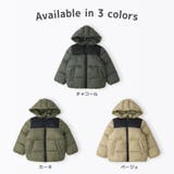 キッズ 中綿ジャケット フード付 | zooland | 詳細画像3